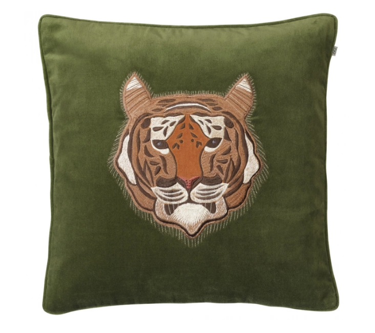 Vihreä samettityyny tiikeri