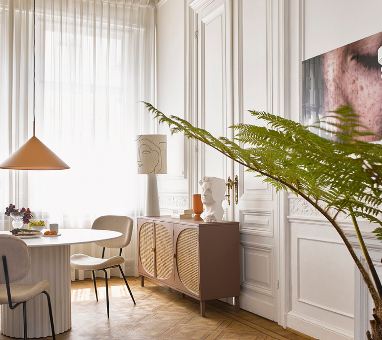 Valaisinjalka matta luonnonvalkoinen