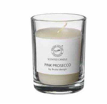 Tuoksukynttilä Pink Prosecco by Bruka Design
